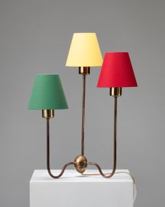Table lamp 'Model 2468' designed by Josef Frank for Svenskt Tenn, Sweden, 1950s