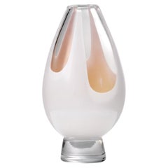 Vase, entworfen von Vicke Lindstrand für Kosta, Schweden, 1950er Jahre