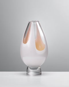Vase, entworfen von Vicke Lindstrand für Kosta, Schweden, 1950er Jahre