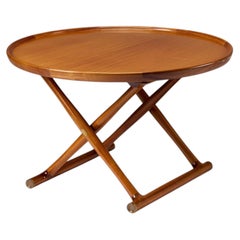 Mesita auxiliar «The Egyptian Table», diseñada por Mogens Lassen para A.J. Iversen
