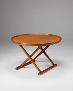 Mesita auxiliar «The Egyptian Table», diseñada por Mogens Lassen para A.J. Iversen