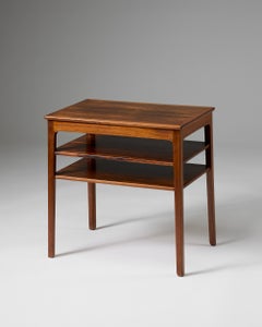 Side table designed by Ole Wanscher for A.J. Iverson, Denmark, 1950s