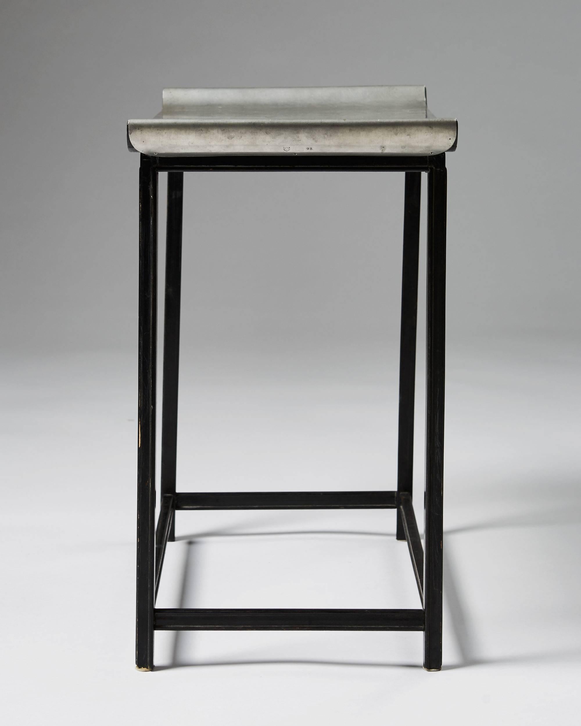 Occasional table designed by Nils Fougstedt and Björn Trägårdh for Svenskt Tenn, Sweden, 1932.