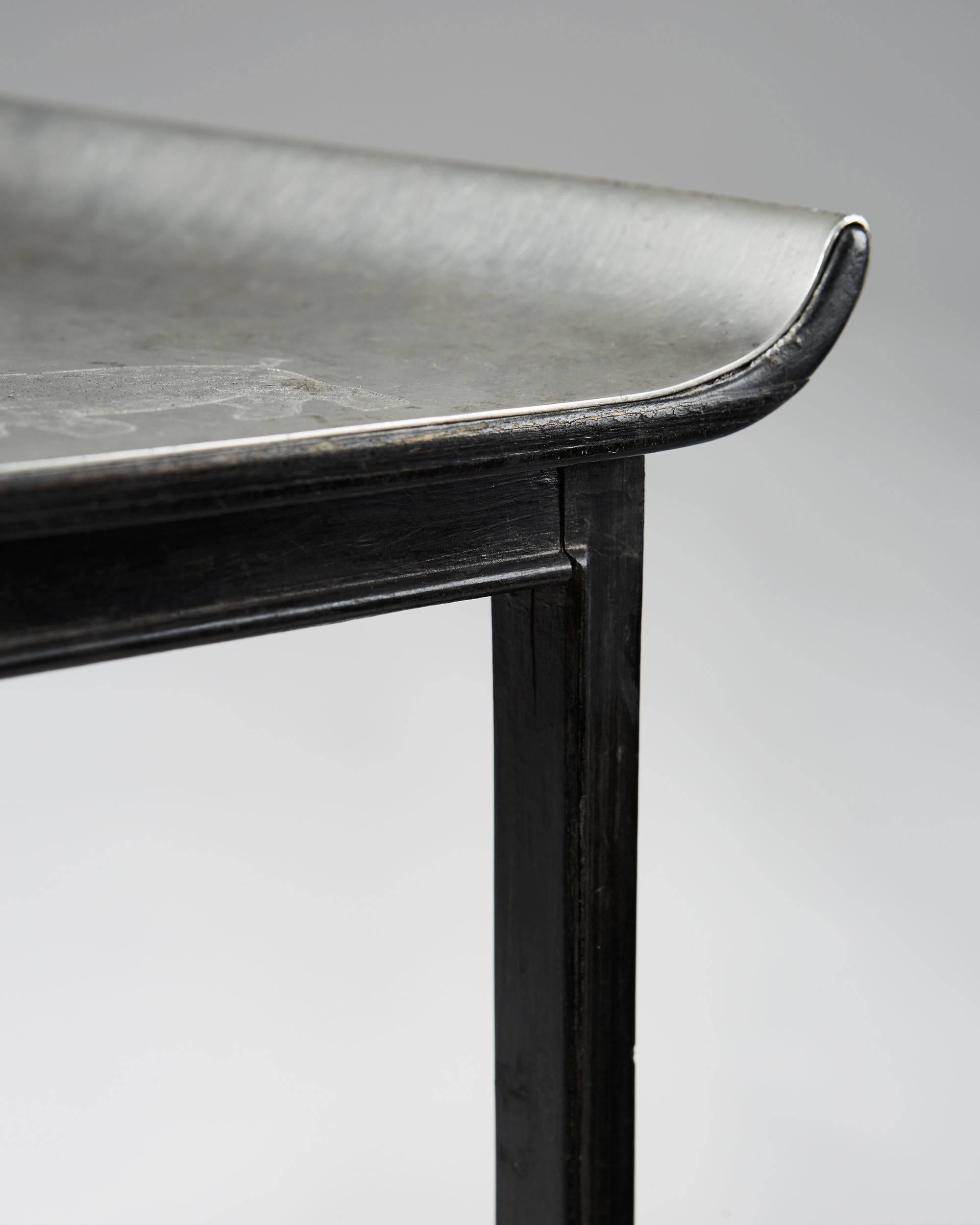 20th Century Occasional Table Designed by Nils Fougstedt and Bjorn Tragardh for Svenskt Tenn