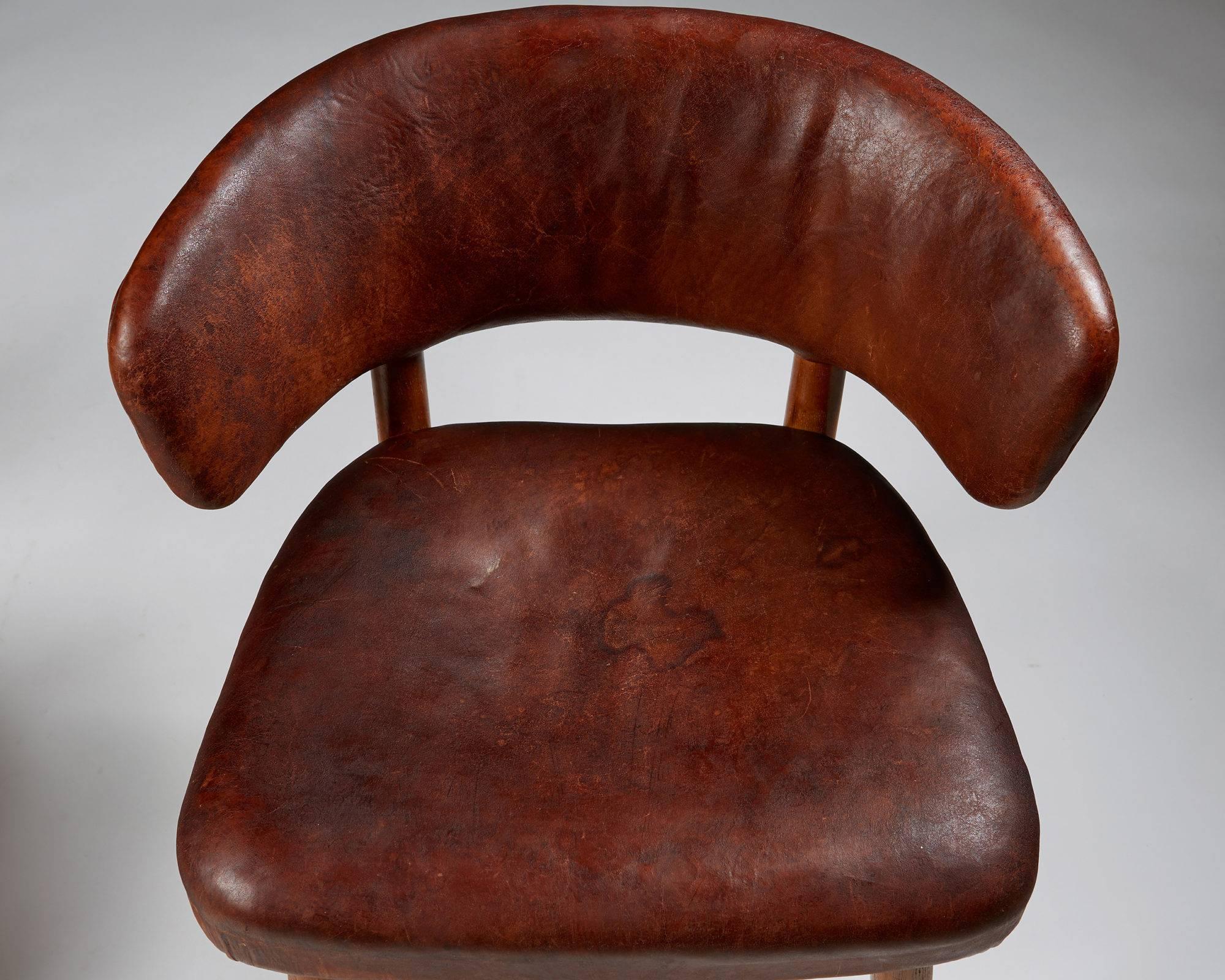 Pair of Chairs Designed by Hans-Christian Hansen and Viggo Jörgensen 1