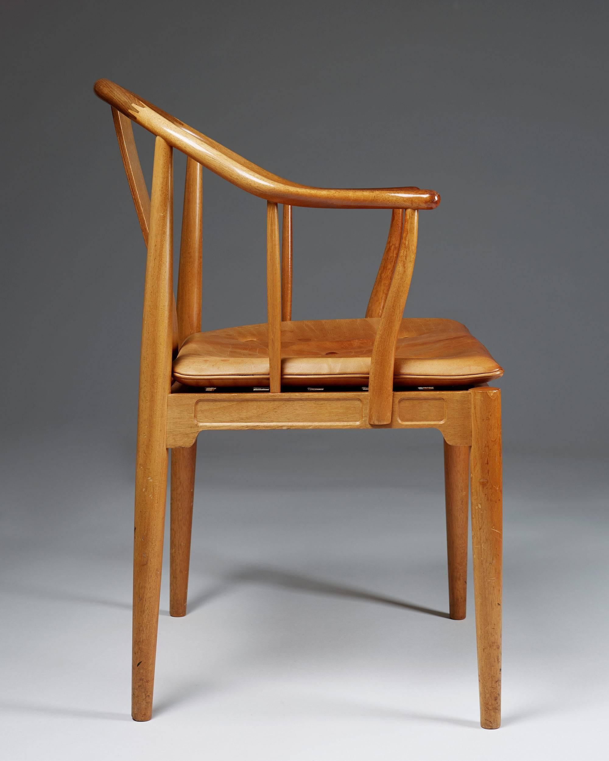 Modern China Chair Designed by Hans J. Wegner for Fritz Hansen, Denmark, 1980s