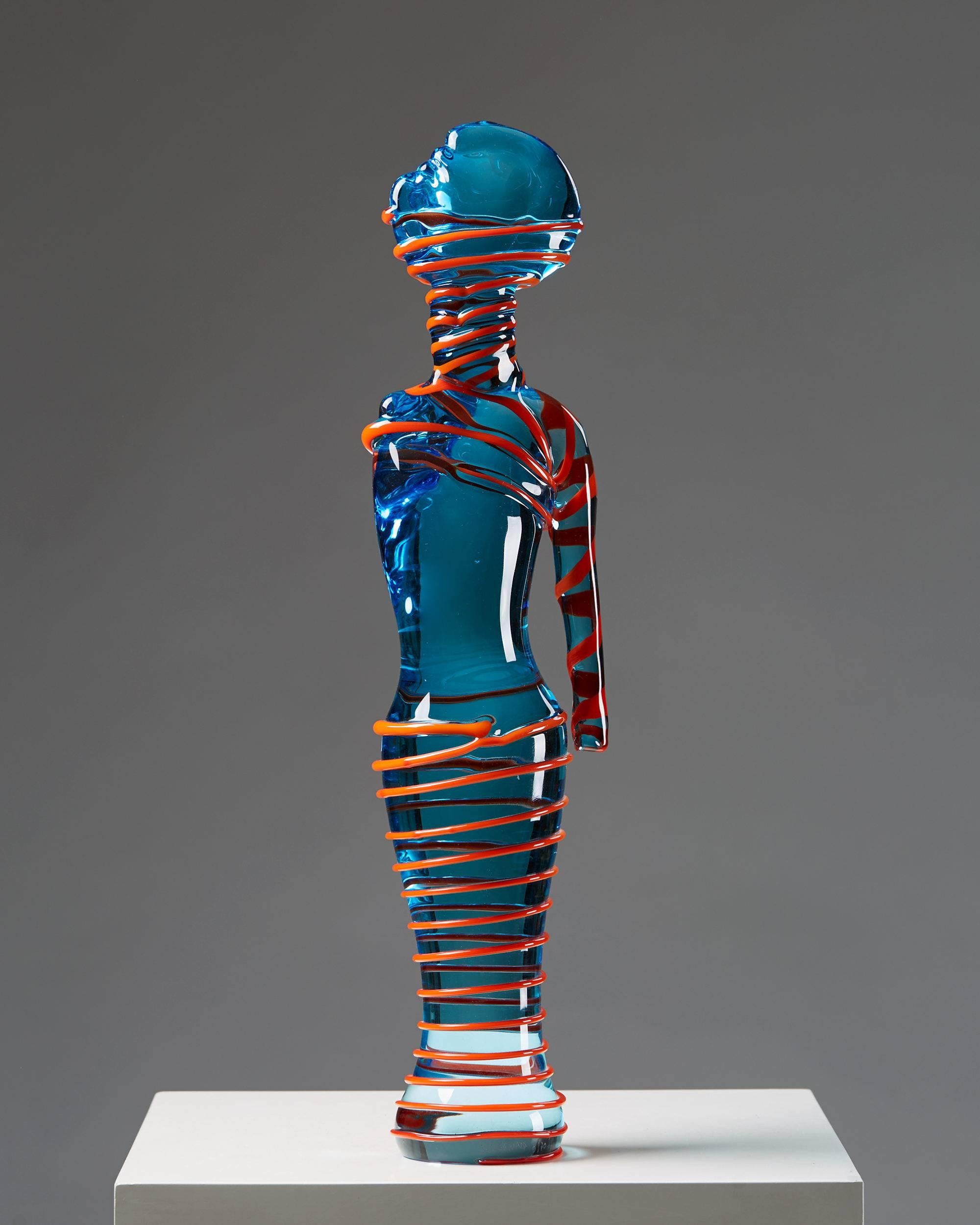 Sculpture “Piccolo Geometrie” designed by James Coignard for Berengo Studio, Murano,
Italy. 2003. Glass. Signed and numbered J. Coignard 6/30.
Measure: H 54.5 cm/ 21 1/2''.

 