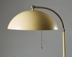 Floor Lamp Designed by Bo Notini for Böhlmarks, Sweden 1930s