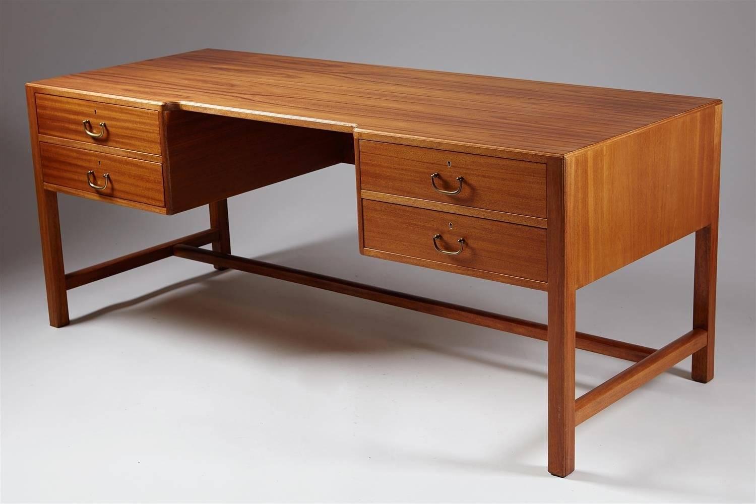 Scandinavian Modern Desk Designed by Josef Frank for Haus Und Garten, Austria, 1932