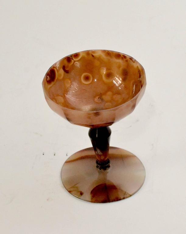 European Small Agate Cup, 19th Century