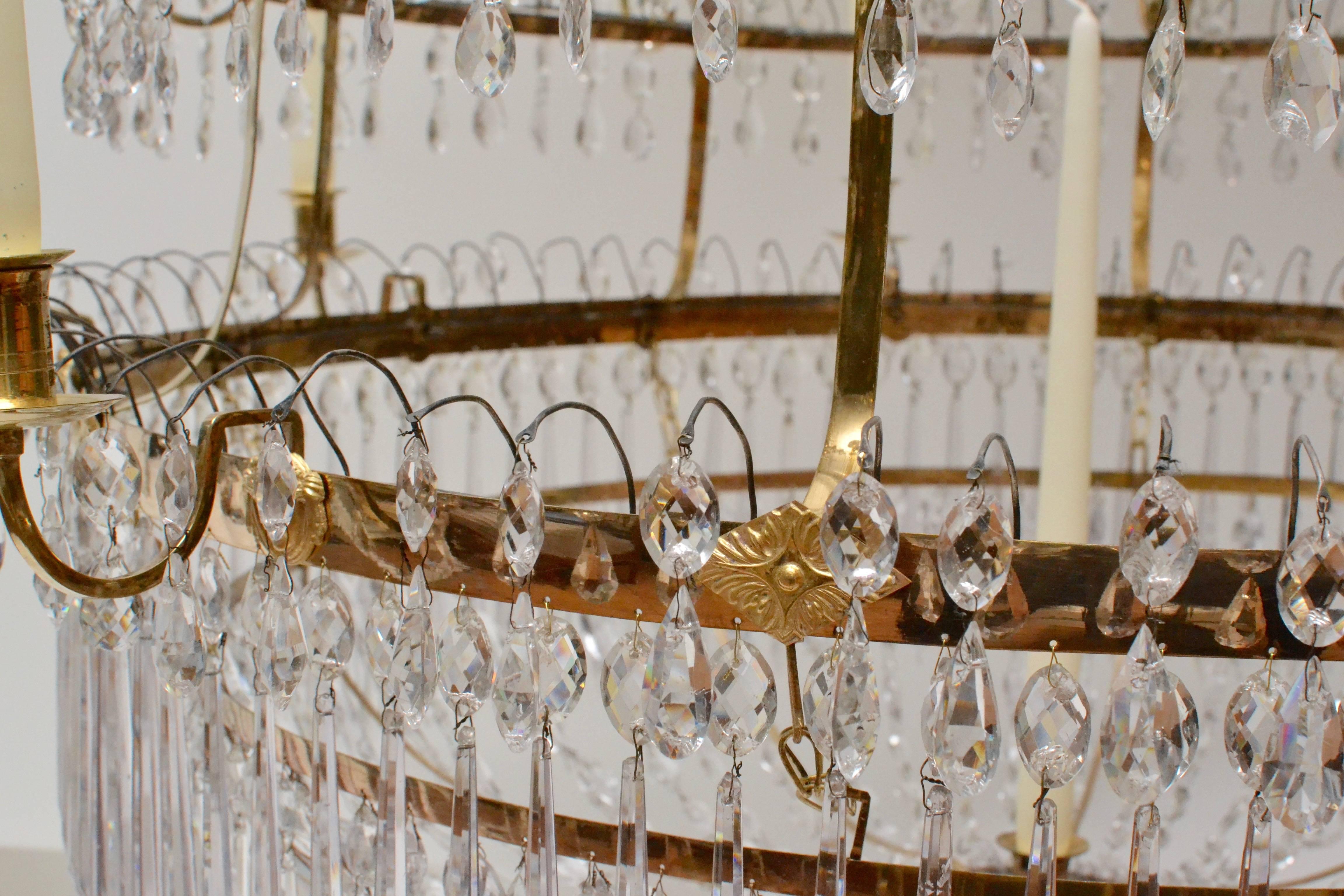 gustavian chandelier
