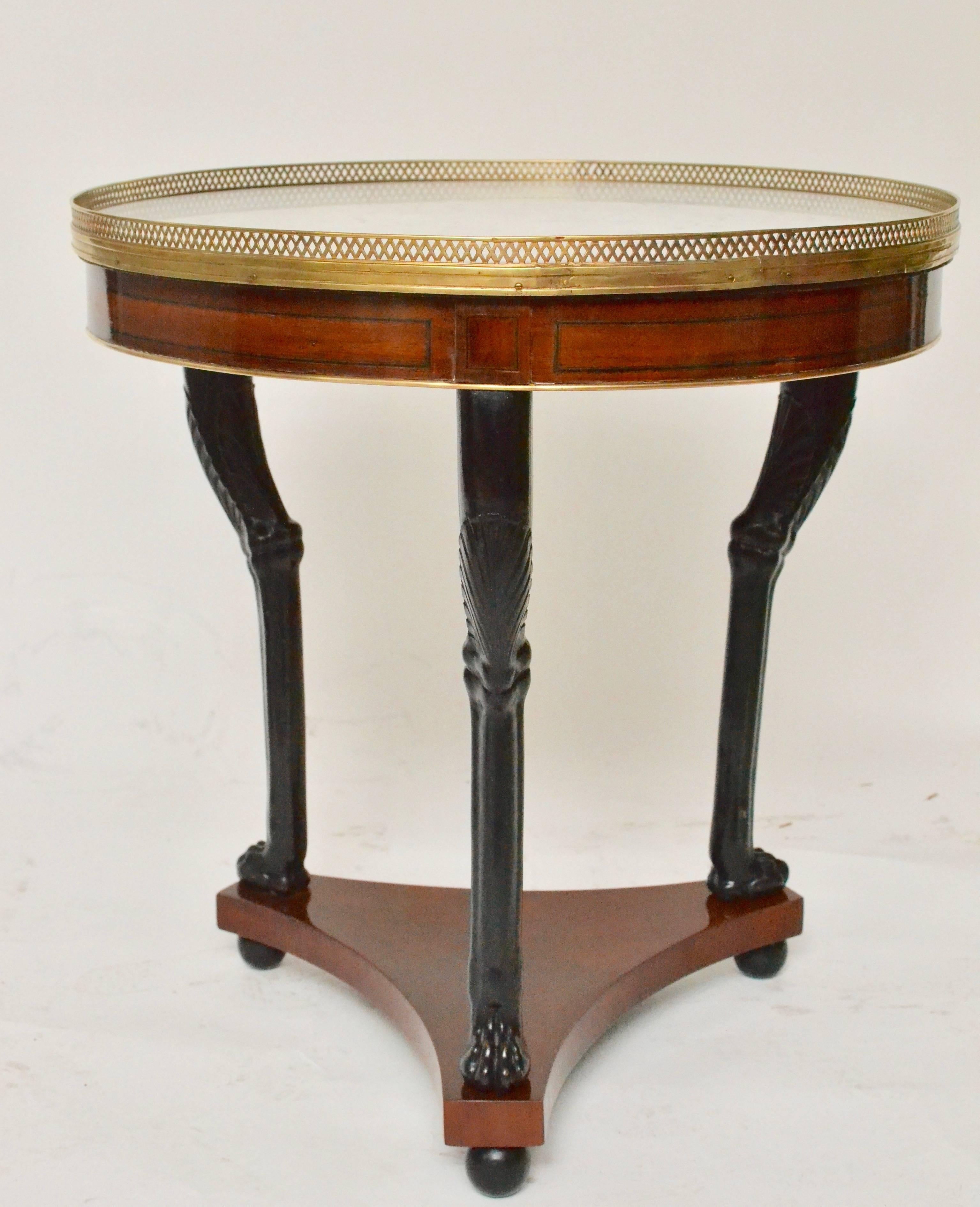 Directoire Gueridon Table In Excellent Condition In Stockholm, SE