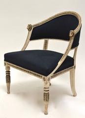 Pair of Late Gustavian Tub Chairs, circa 1800