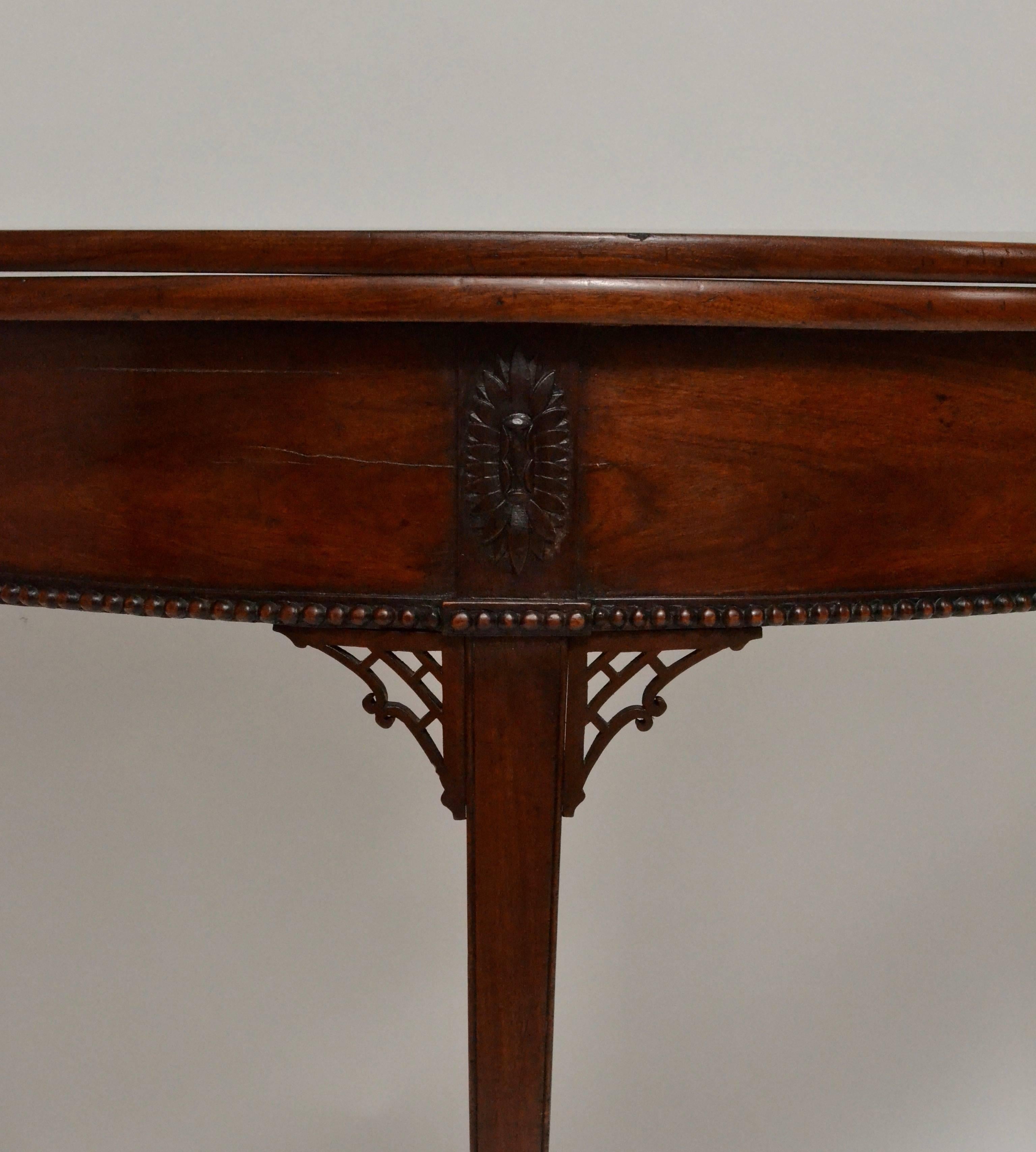 Late 18th Century Pair of Gustavian Mahogany Games Tables Attributed to Carl Diedrik Fick