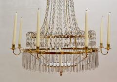 Swedish Late Gustavian Chandelier, circa 1800