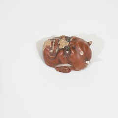 Japanese miniature lacquer mask