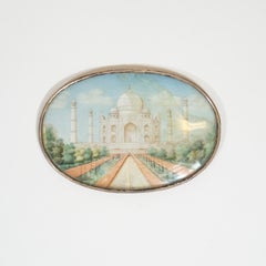 Fine Indian Company School Miniature of the Taj Mahal, 19th Century
