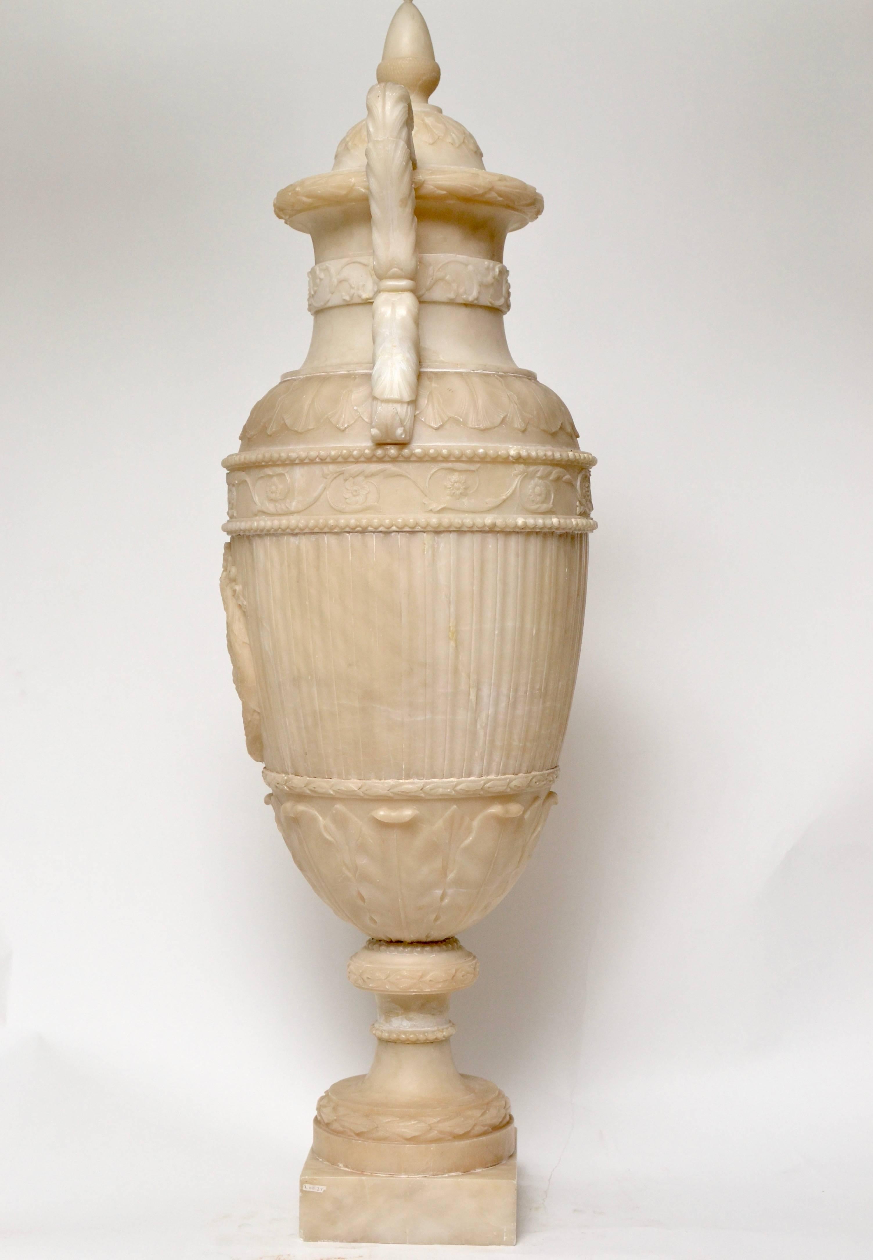alabaster urns