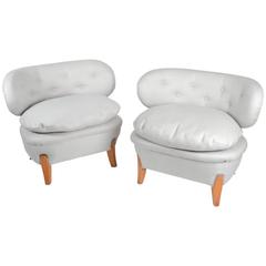 Pair of "Schulz" Easy Chairs by Otto Schulz for Boet, 1936 3