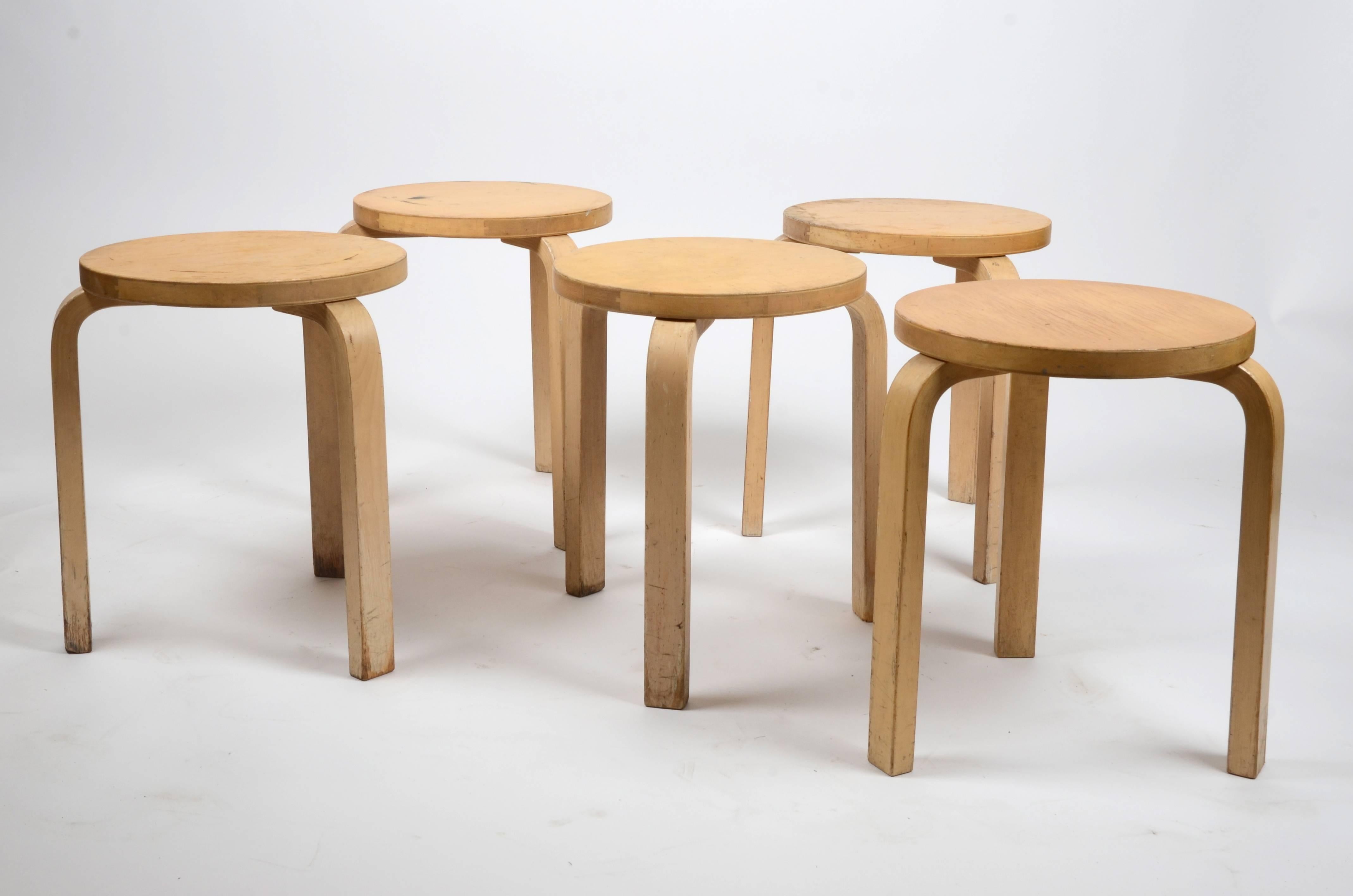stacked stools