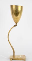 Table Lamp Brass Modell EV 54 by Itsu, Finland, Mid-1900s