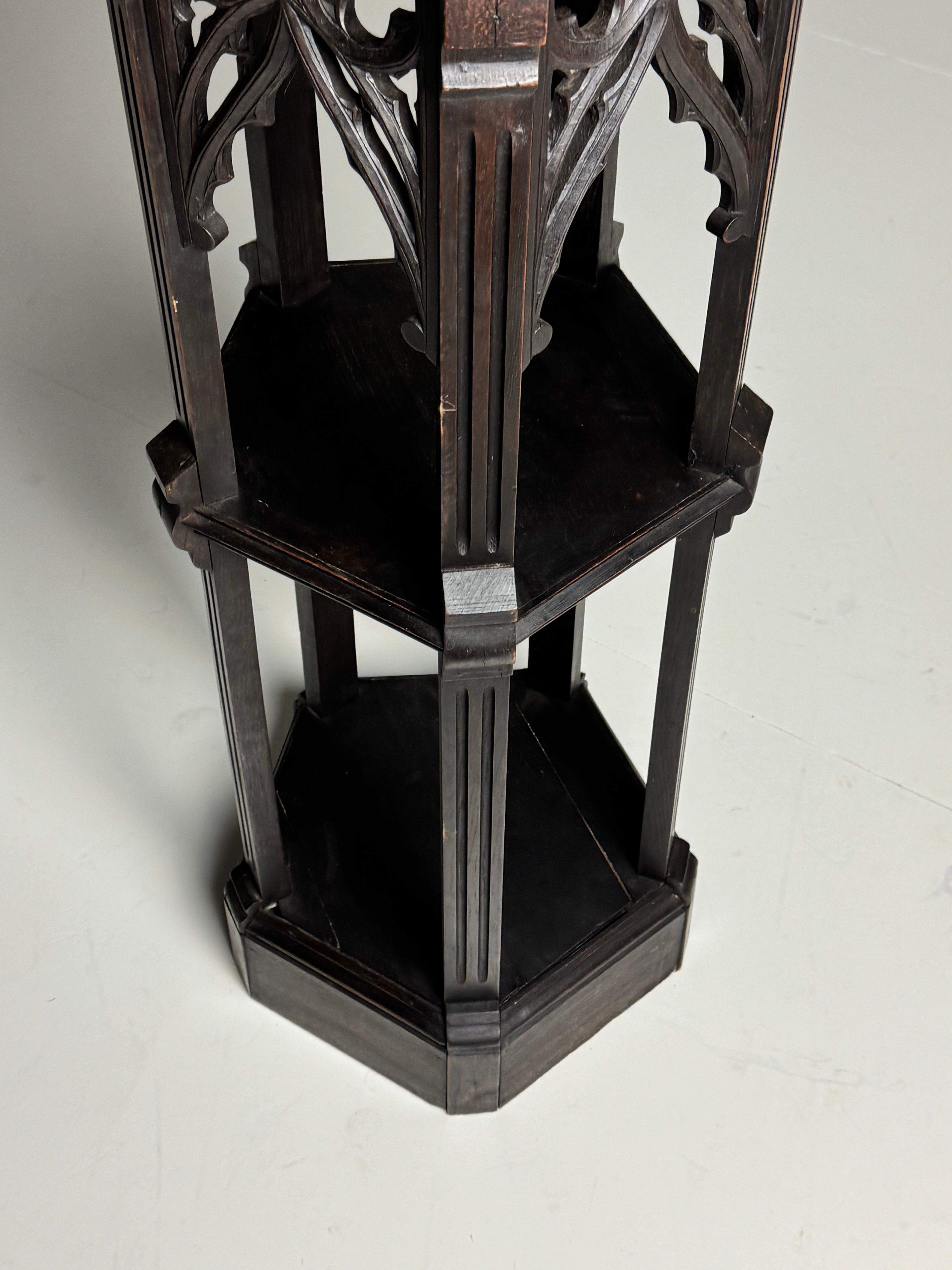 Gothic Column French 19th Century For Sale 2