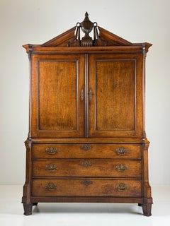 Dutch Oak 18th Century Cabinet