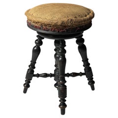 Antique piano stool, c. 1900