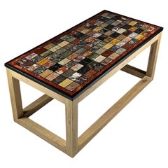 Vintage marble specimen table