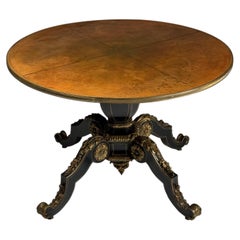 Napoleon III centre table, 19th century