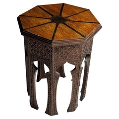 Anglo-Indian side table, c. 1900