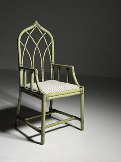 Vintage bamboo chair from 1980