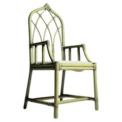 Vintage bamboo chair from 1980