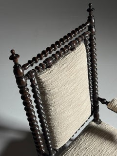 19th-century English Bobbin Armchair