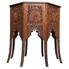 Indian side table, c. 1900–1920