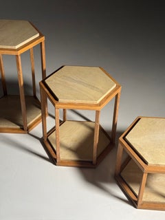 Set of 3 Roche Bobois side tables