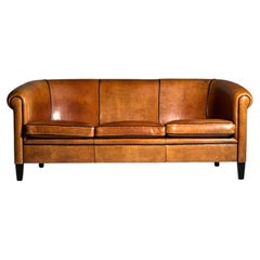 Classic 3-seater sheepskin sofa