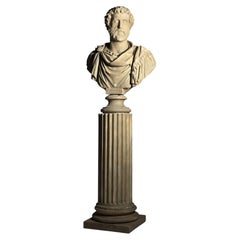 Busto de Antonino Pío sobre un pedestal