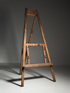 Oak easel, c. 1900–1930