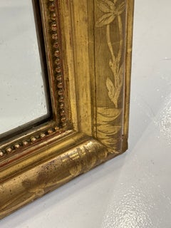 19th-century Louis Philippe mirror