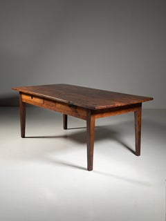 Antique French country-style dining table, 200cm