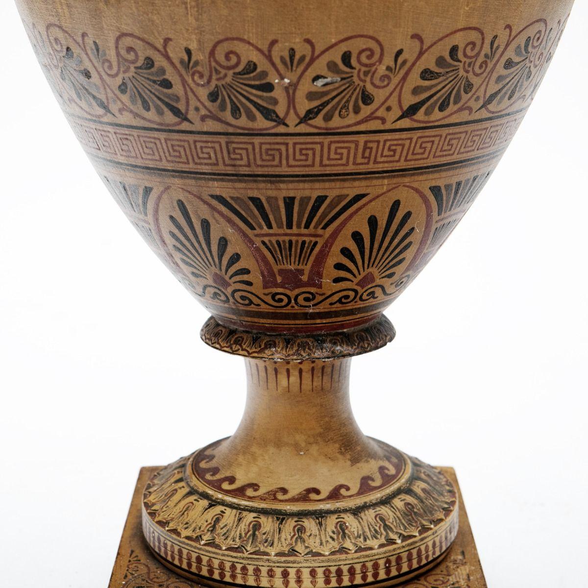 Large Italian Terra Cotta 'Grand Tour' Amphora c 1820 For Sale 2