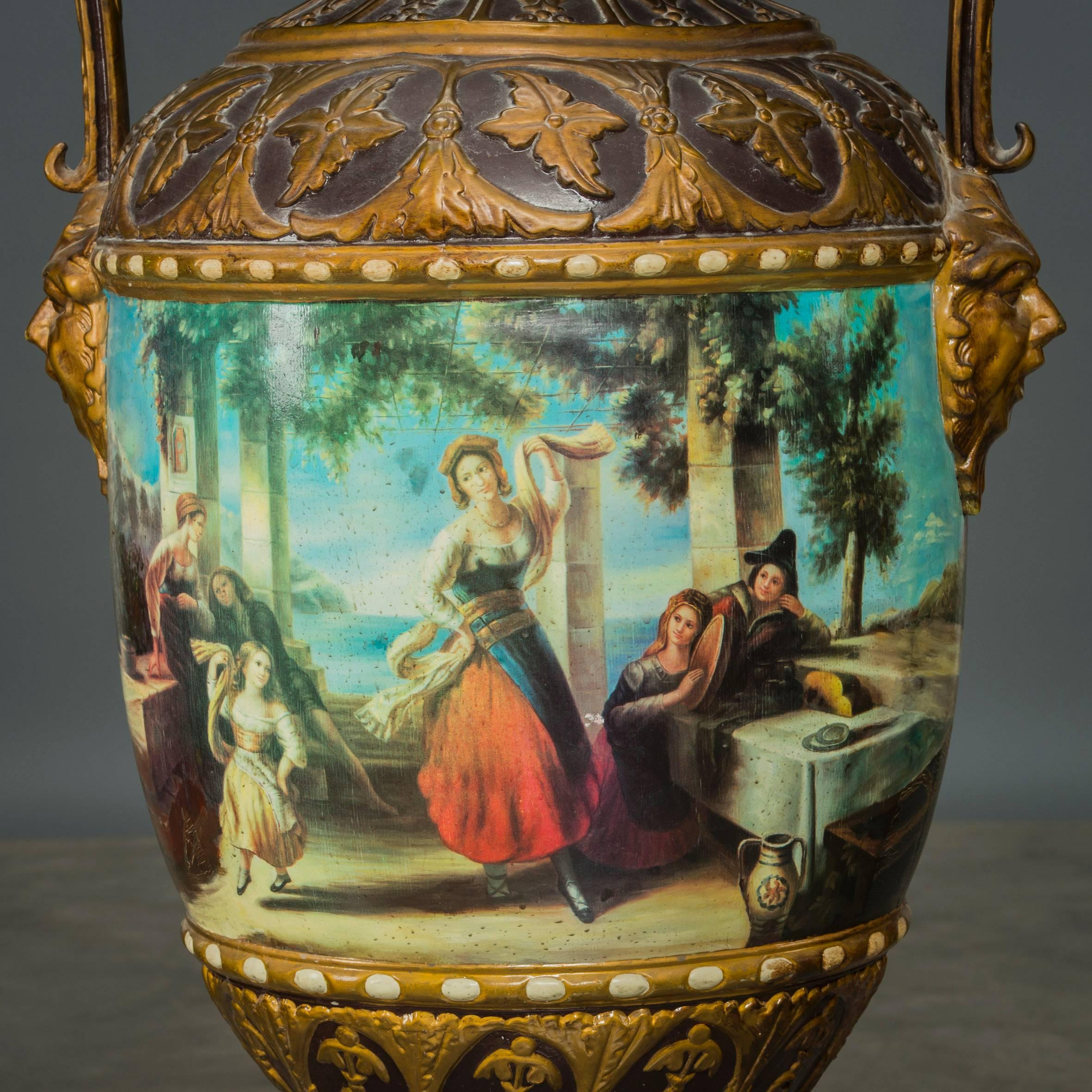 Italian Colossal Amphora, Italy, 1850-1870