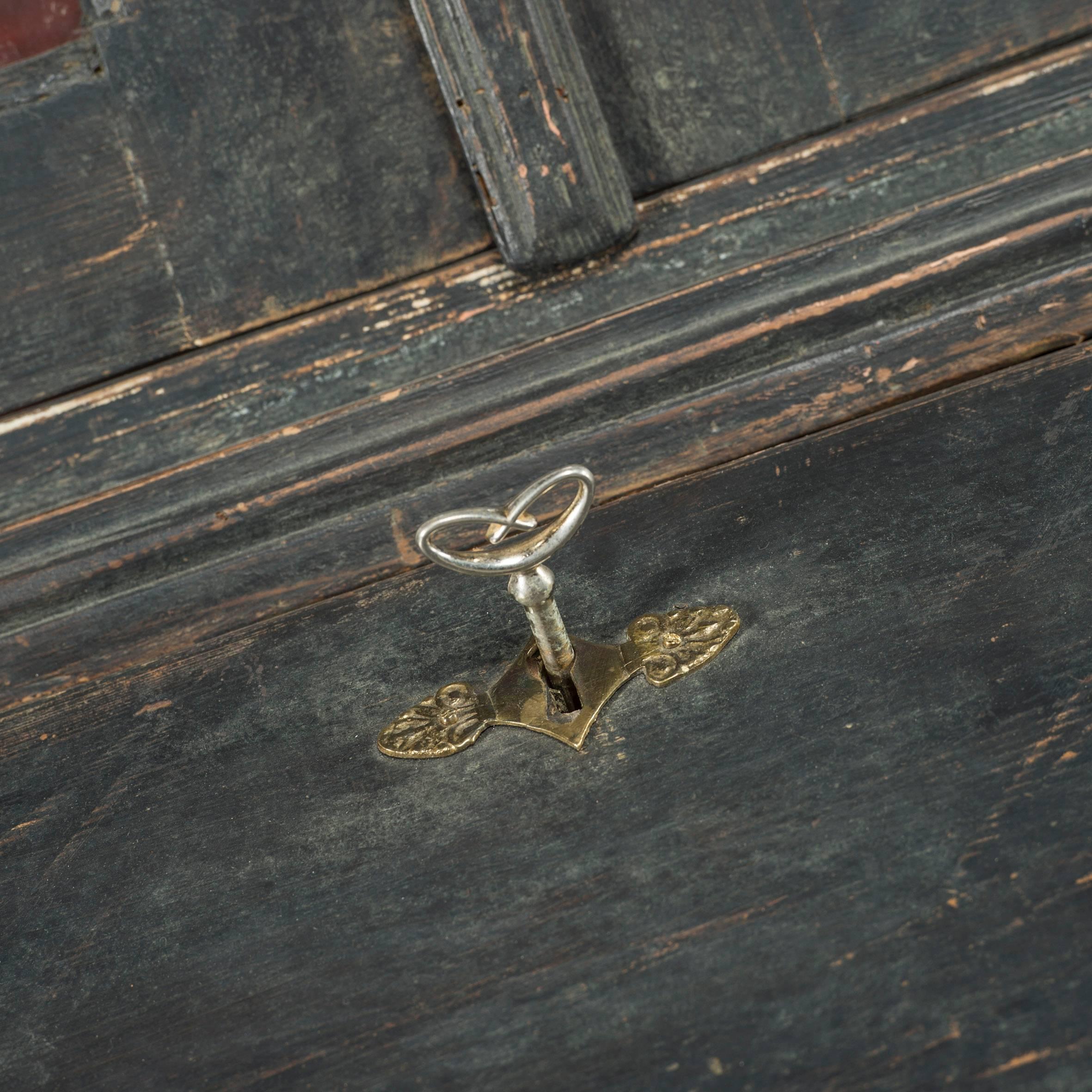Bureau, Gustavian Style, Sweden 1820-1830 In Good Condition In Kastrup, DK