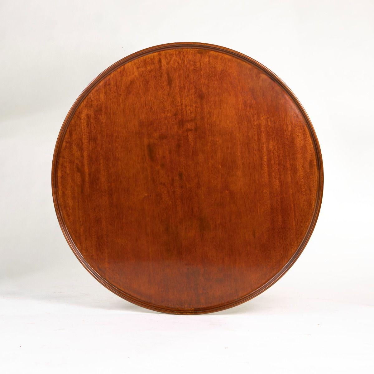 Danish Mogens Lassen ‘The Egyptian Table’ in Mahogany and Brass For Sale