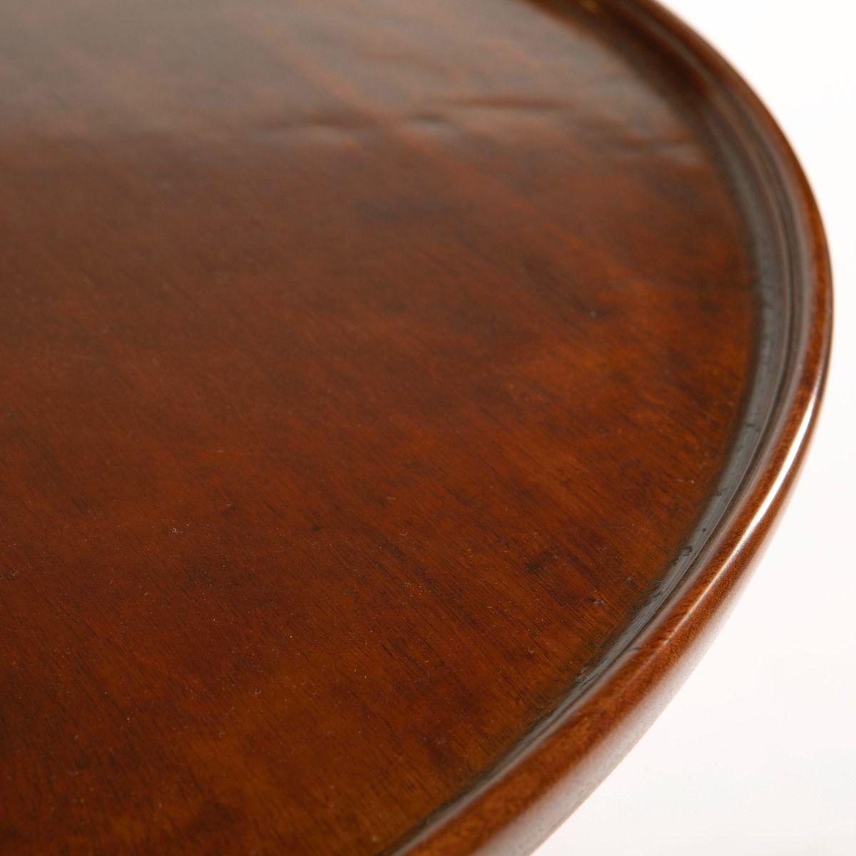 Mogens Lassen ‘The Egyptian Table’ in Mahogany and Brass For Sale 2