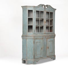Vitrine im gustavianischen Stil, Schweden, um 1780–1790