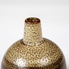 Jarrón de gres Saxbo con esmalte craquelado