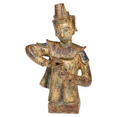 Helge Christoffersen – Unique Stoneware Figure for Royal Copenhagen, 1950s
