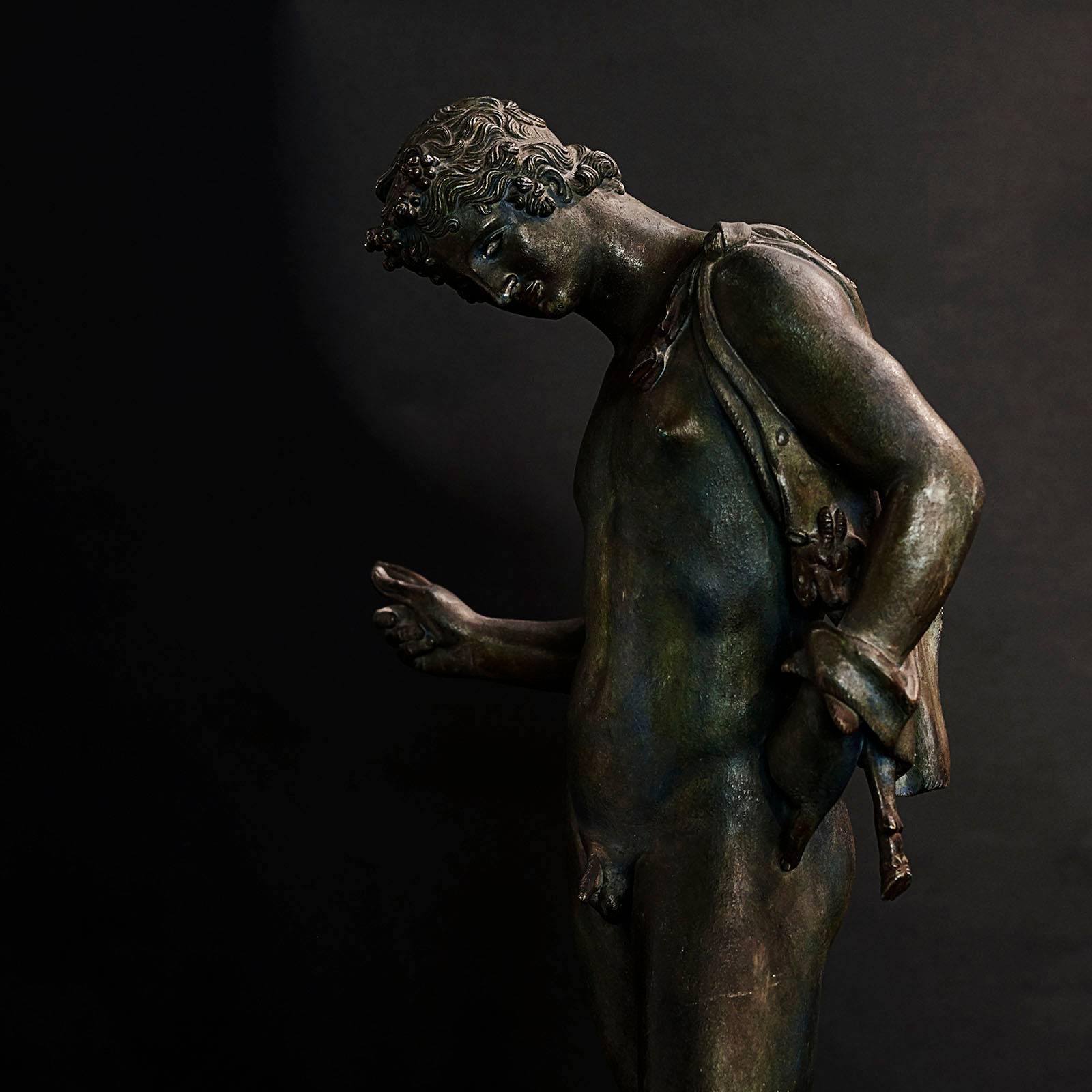 Patinated Bronze Grand Tour Figure, Late 19th Century 2